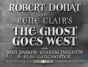 The Ghost Goes West title card