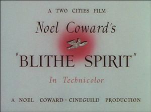 Blithe Spirit title card