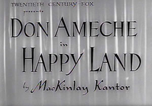 Happy Land title card