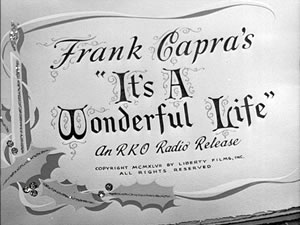 It's a Wonderful Life title card