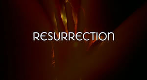 Resurrection title card