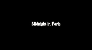 Midnight in Paris title card